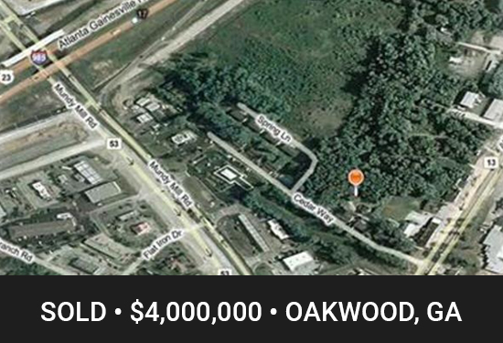 Georgia Sold Real Estate Oakwood Apartments