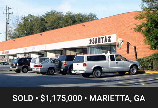 Marietta Retail Center Sold Webster Green Team