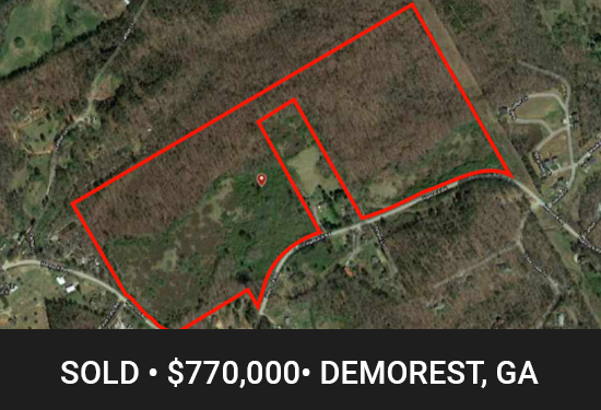 Demorest GA sold commercial property Mary Moeller and Bryant Green